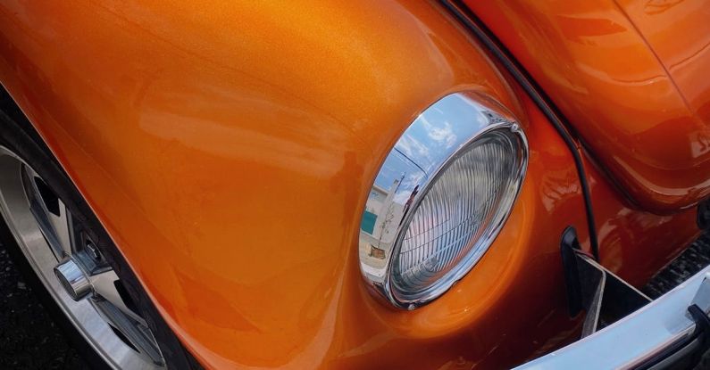 Color Calibration - Light in an Orange Vintage Car