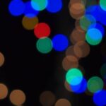 Spot Colors - Abstract background with colorful light spots
